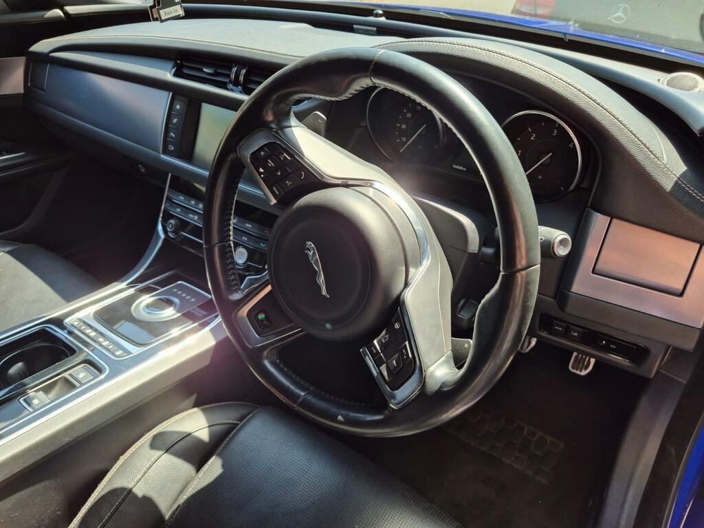 Jaguar XF 2.0D R-sport Euro 6 Ss K066MKL Blue #5
