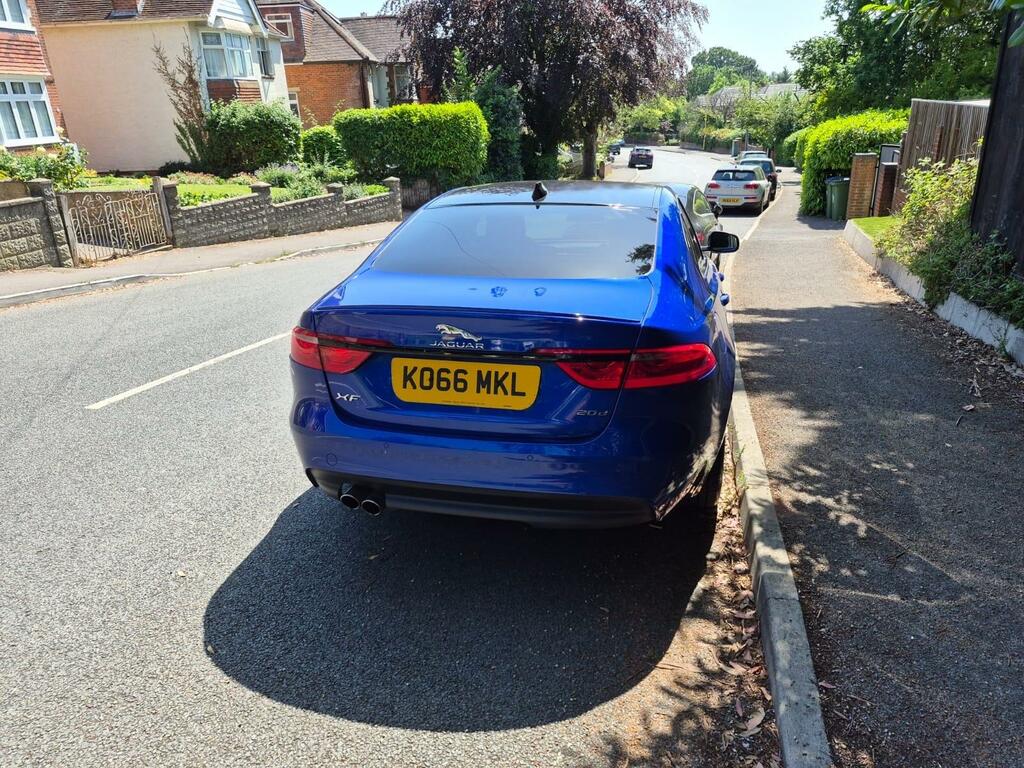 Jaguar XF 2.0D R-sport Euro 6 Ss K066MKL Blue #4