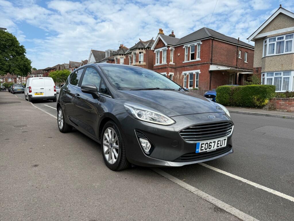 Ford Fiesta 1.0T Ecoboost Titanium Euro 6 Ss E067EUT Grey #2