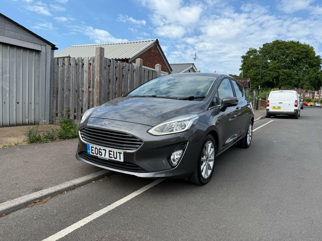 Ford Fiesta 1.0T Ecoboost Titanium Euro 6 Ss Grey