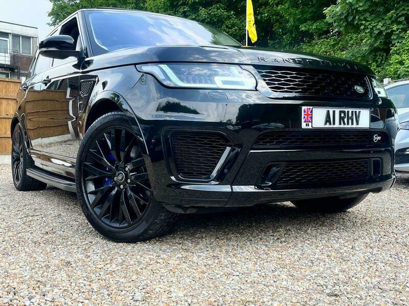 Land Rover Range Rover Sport 5.0 V8 Svr Black #4