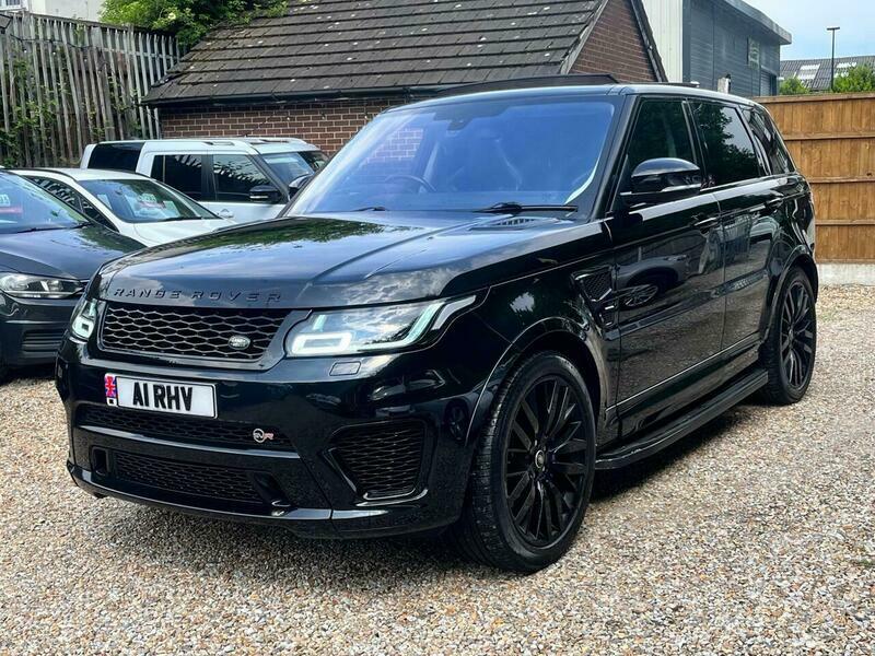 Land Rover Range Rover Sport 5.0 V8 Svr Black #6