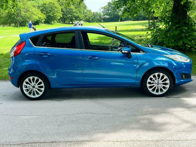 Ford Fiesta 1.5 Tdci Titanium X EX66VZK Blue #5