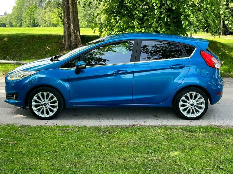 Ford Fiesta 1.5 Tdci Titanium X EX66VZK Blue #3
