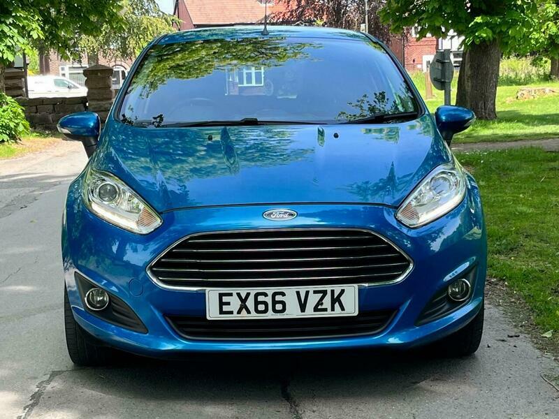 Ford Fiesta 1.5 Tdci Titanium X EX66VZK Blue #2