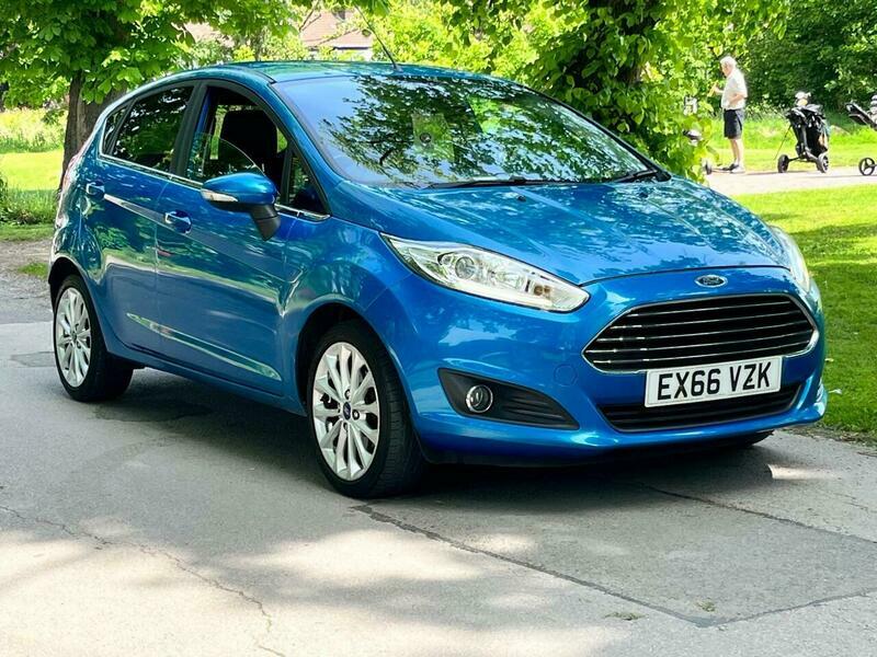 Ford Fiesta 1.5 Tdci Titanium X Blue