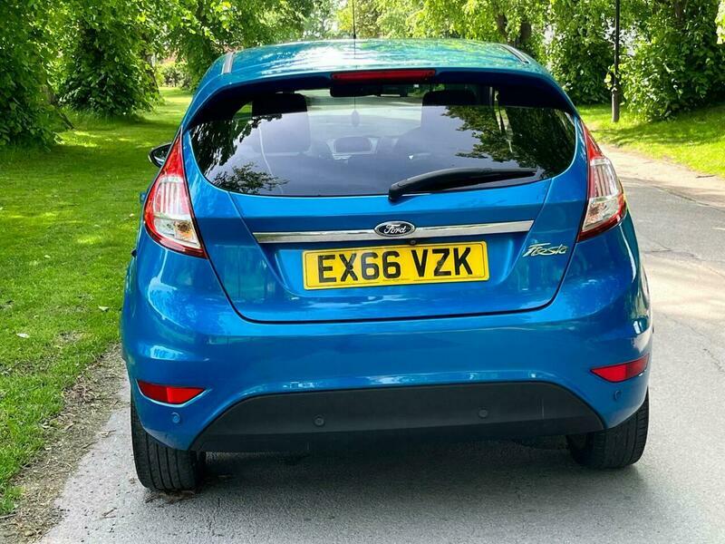 Ford Fiesta 1.5 Tdci Titanium X EX66VZK Blue #4