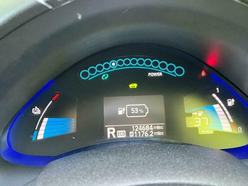 Nissan Leaf 24Kwh White #12