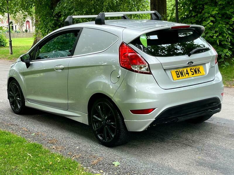 Ford Fiesta 1.5 Tdci Panel Van BW14SWK Silver #5