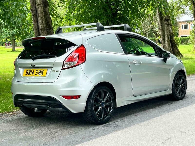 Ford Fiesta 1.5 Tdci Panel Van BW14SWK Silver #6