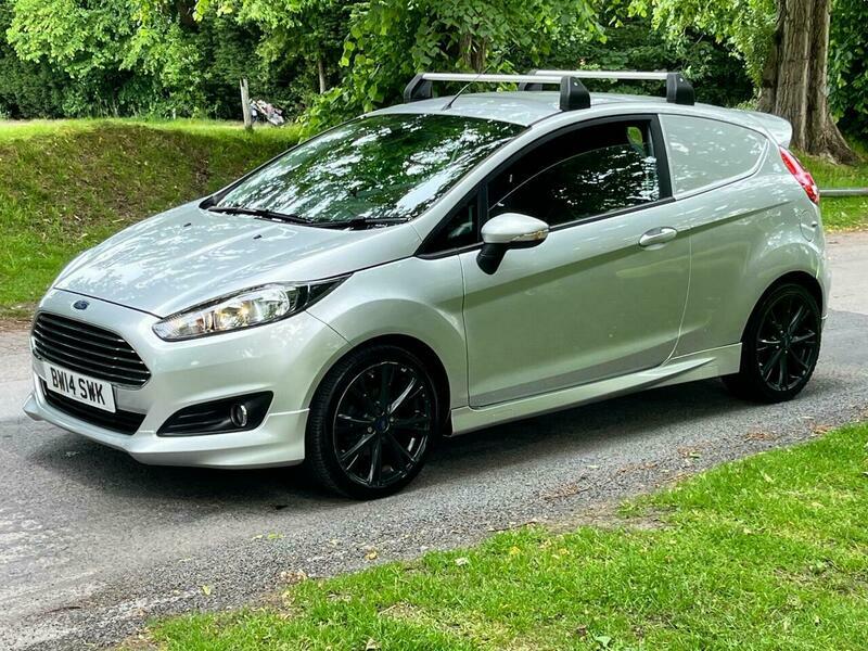 Ford Fiesta 1.5 Tdci Panel Van BW14SWK Silver #4