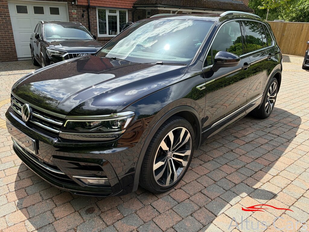 Volkswagen Tiguan 1.5 Tsi Evo R-line Suv Dsg Euro 6 Ss VF19FDO Black #5