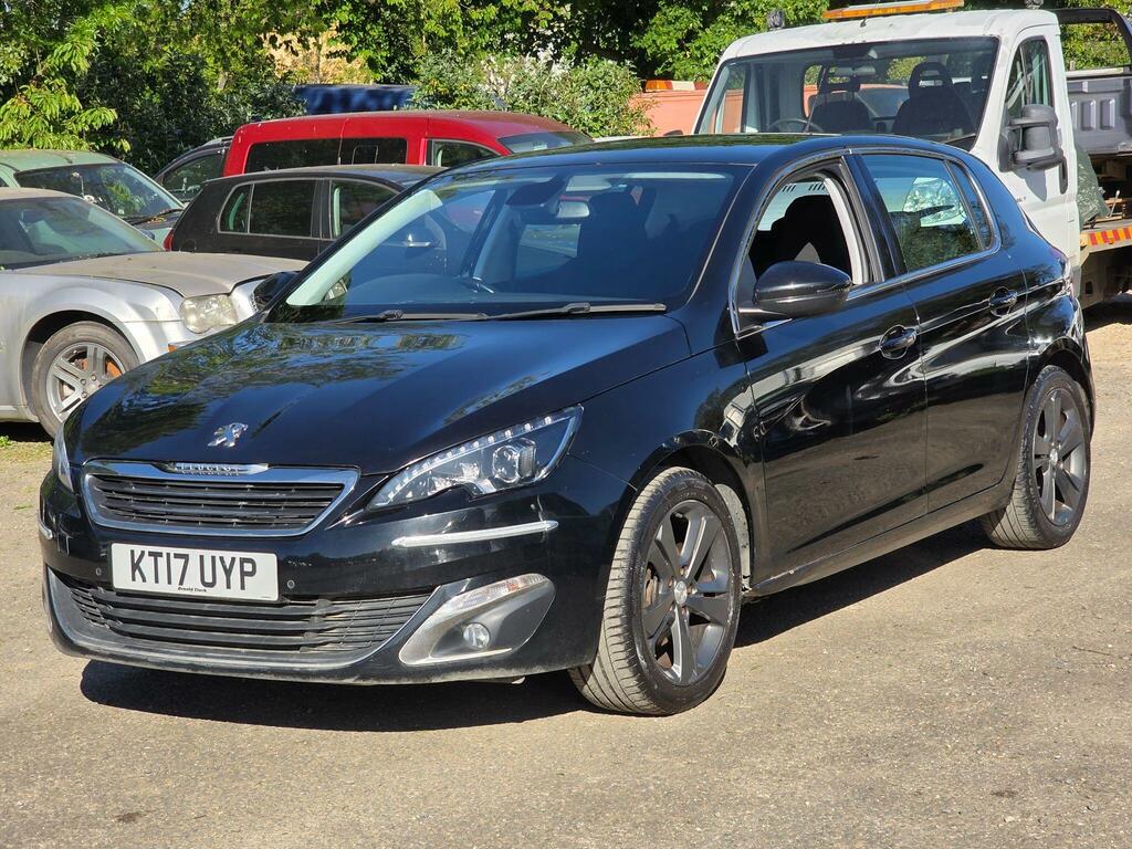 Peugeot 308 1.2 Puretech Allure Euro 6 Ss KT17UYP Black #2