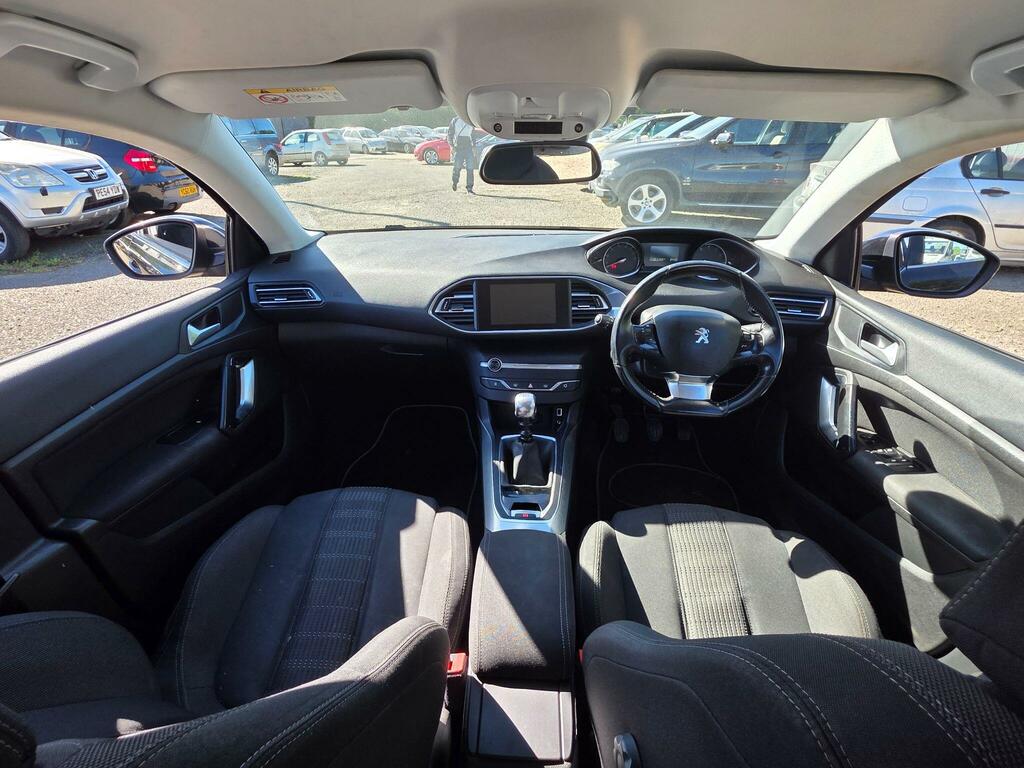 Peugeot 308 1.2 Puretech Allure Euro 6 Ss KT17UYP Black #6