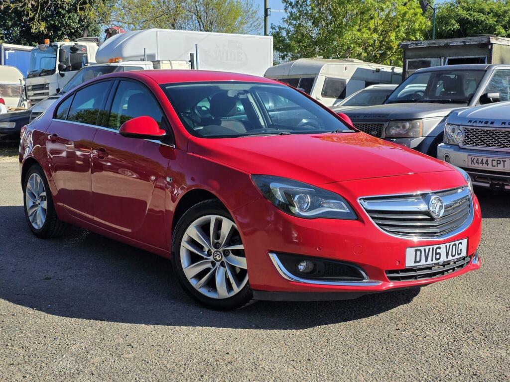 Vauxhall Insignia Sri Nav Red
