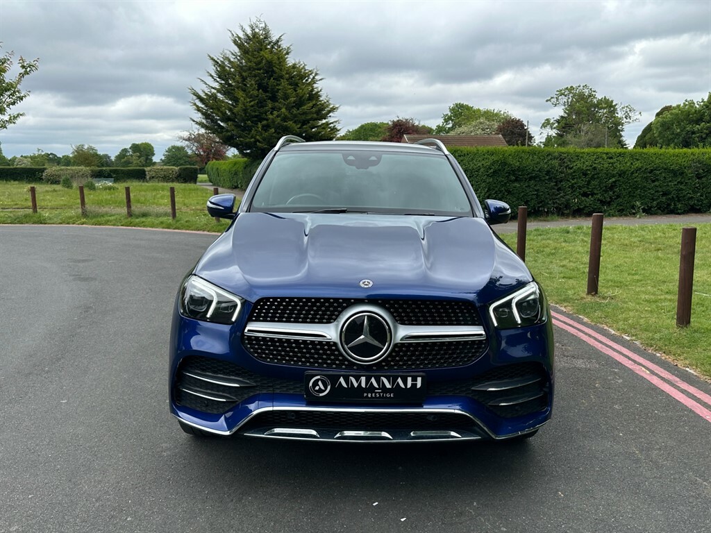 Mercedes-Benz GLE Class D 4Matic Amg Line Premium Plus Blue #4