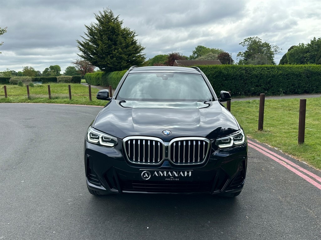 BMW X3 Xdrive20d M Sport FD22BYW Black #4