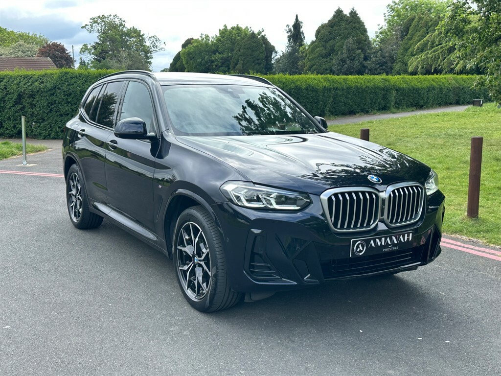 BMW X3 Xdrive20d M Sport Black