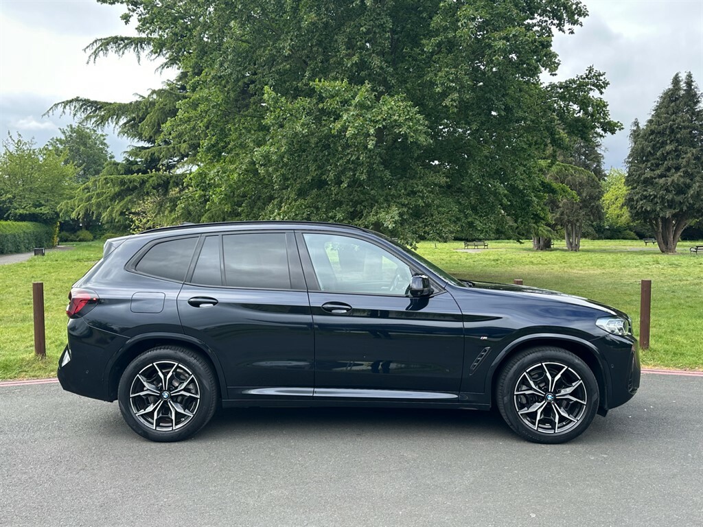BMW X3 Xdrive20d M Sport FD22BYW Black #3
