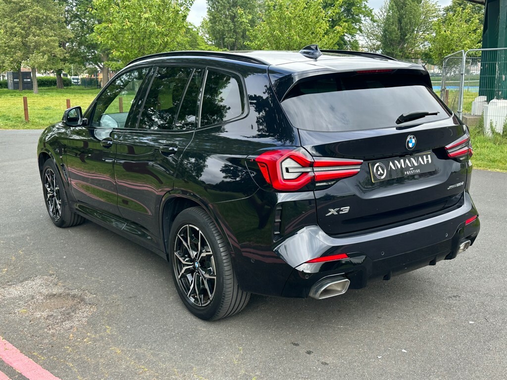 BMW X3 Xdrive20d M Sport FD22BYW Black #2