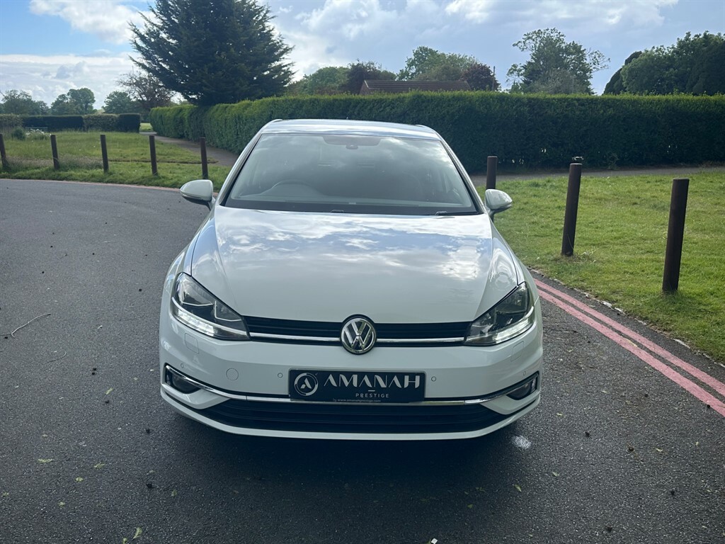Volkswagen Golf Match Tsi Evo Dsg YU19HAE White #4