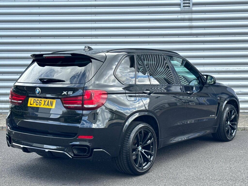BMW X5 Suv 3.0 30D M Sport Xdrive Euro 6 Ss LP66XAN Black #6