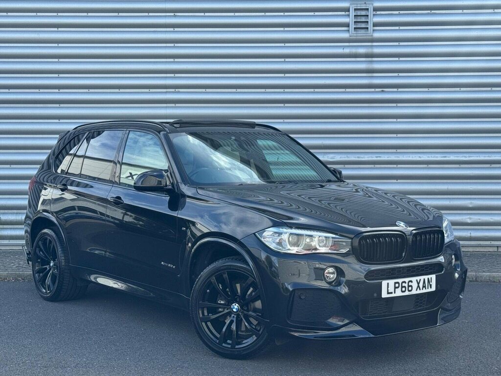 BMW X5 Suv 3.0 30D M Sport Xdrive Euro 6 Ss LP66XAN Black #4