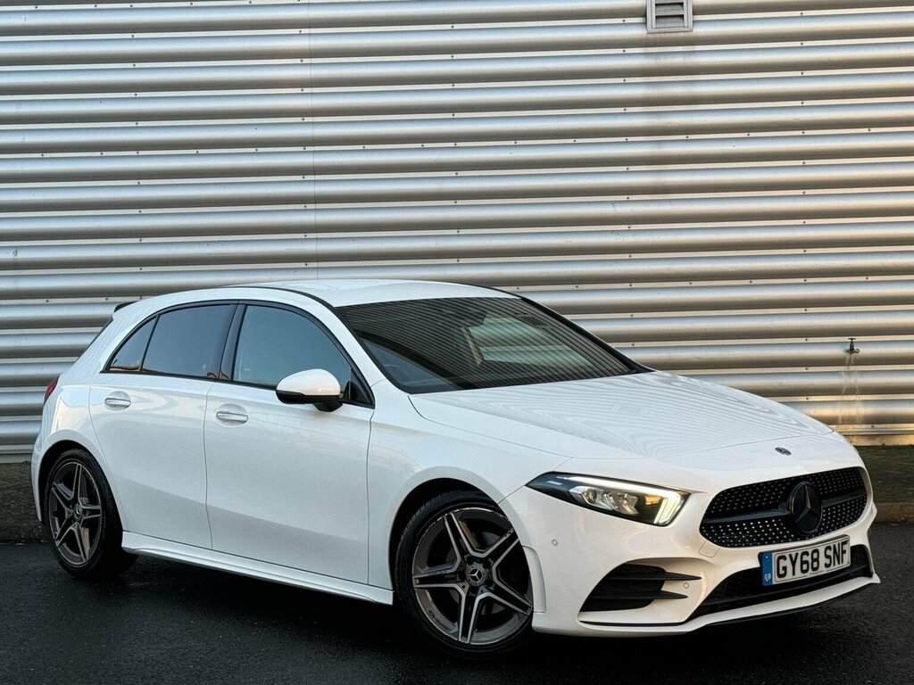 Mercedes-Benz A Class Hatchback 1.3 A200 Amg Line Premium 7G-dct Euro GY68SNF White #4