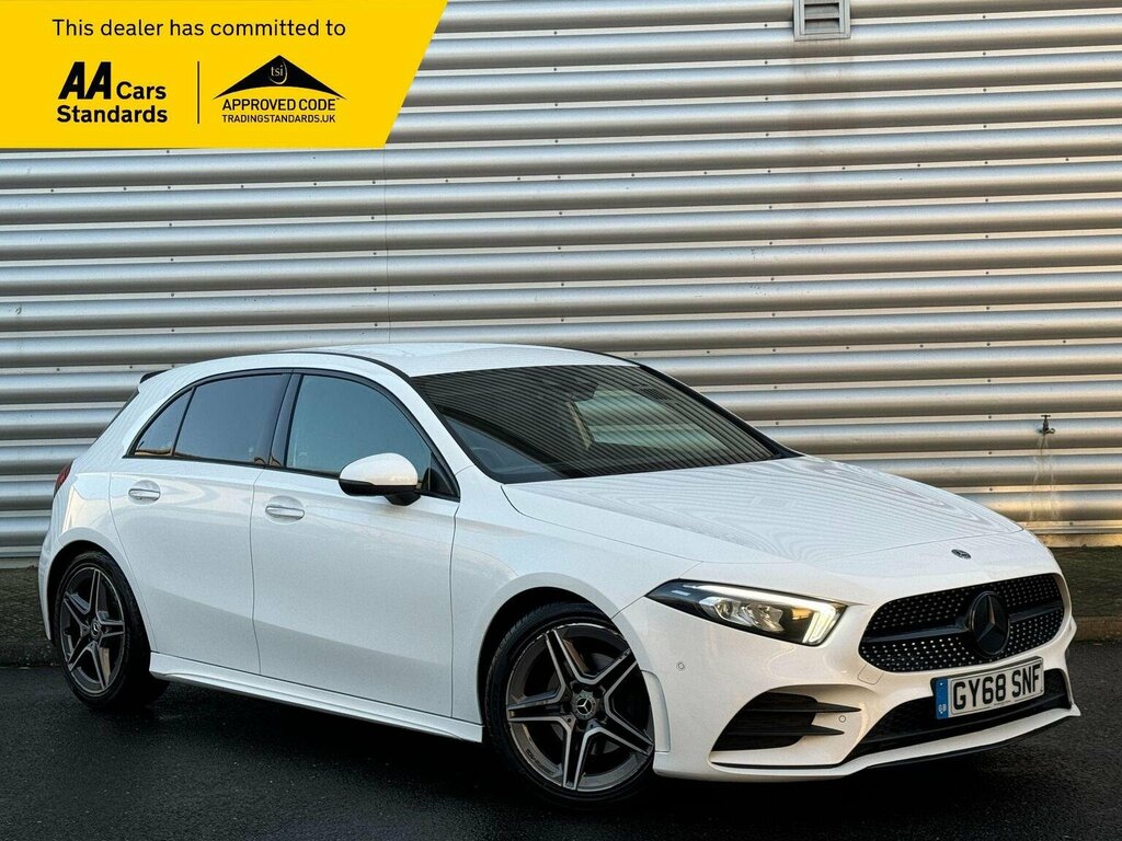 Mercedes-Benz A Class Hatchback 1.3 A200 Amg Line Premium 7G-dct Euro White