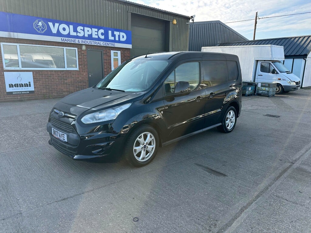 Ford Transit Connect 200 Limited Panel Van L1 H1 BK17KME Black #3