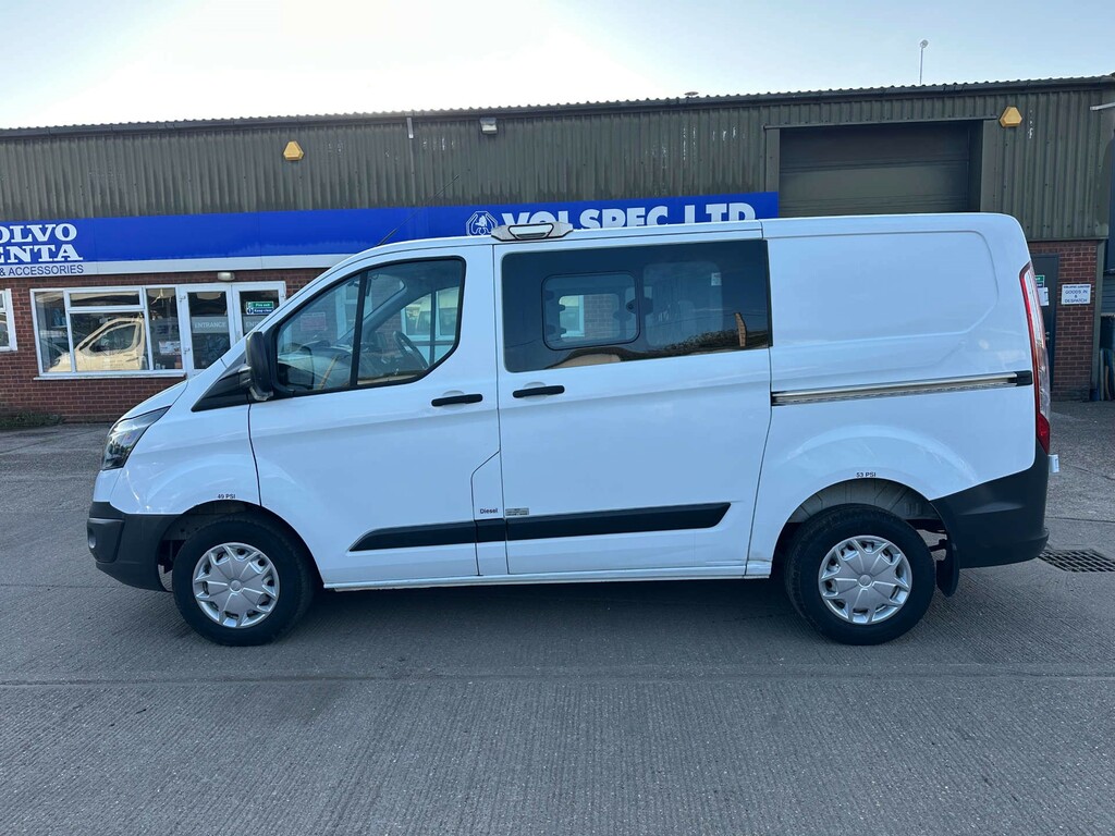 Ford Transit Custom 310 Panel Van L2 H1 YP67SBO White #6