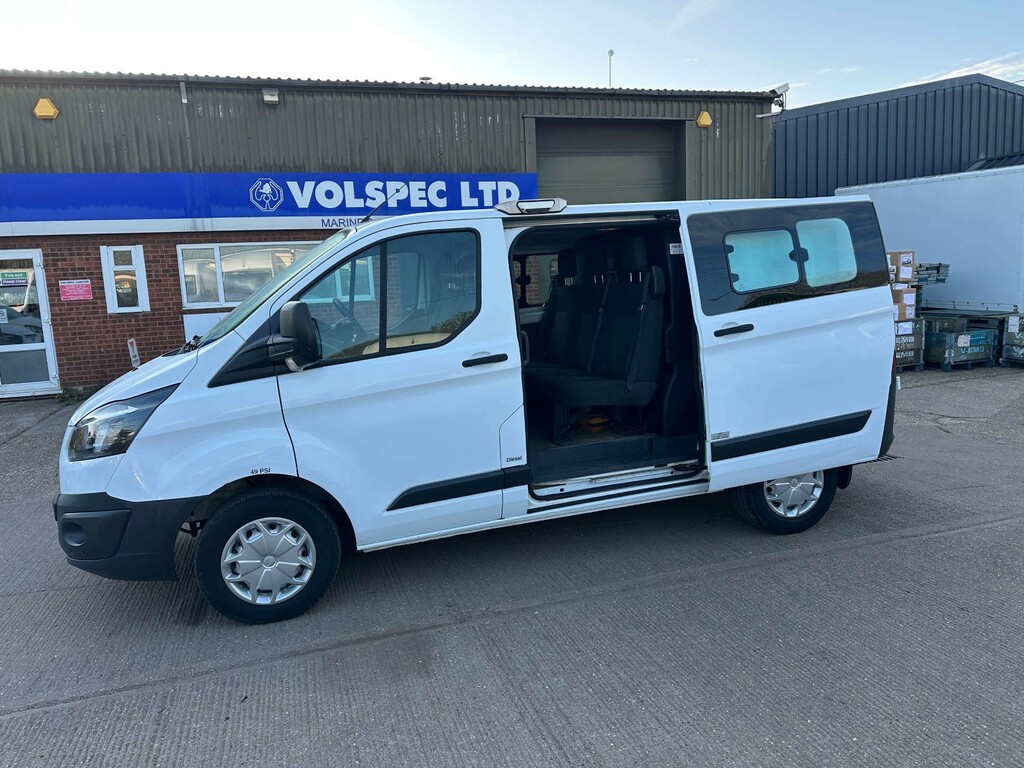 Ford Transit Custom 310 Panel Van L2 H1 YP67SBO White #3