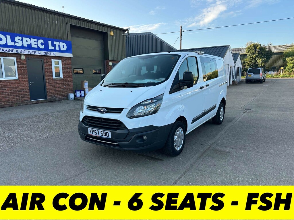 Ford Transit Custom 310 Panel Van L2 H1 YP67SBO White