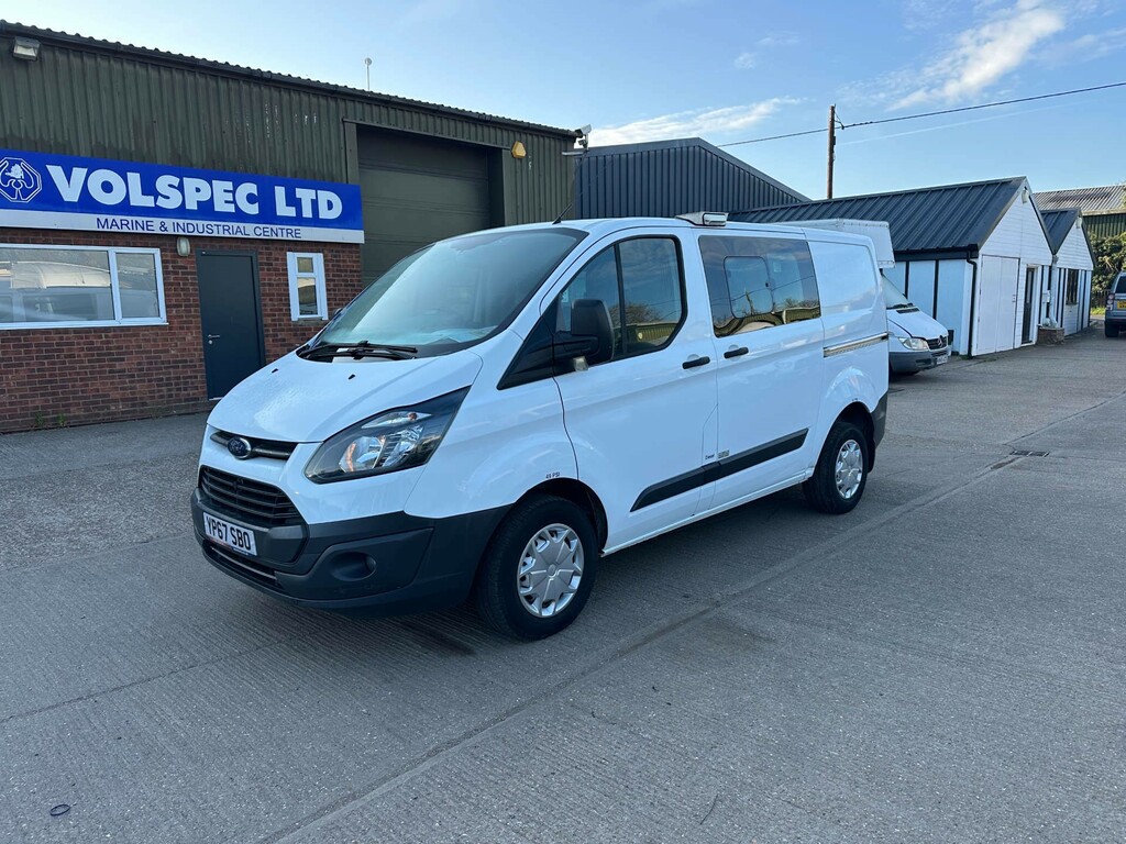 Ford Transit Custom 310 Panel Van L2 H1 YP67SBO White #5