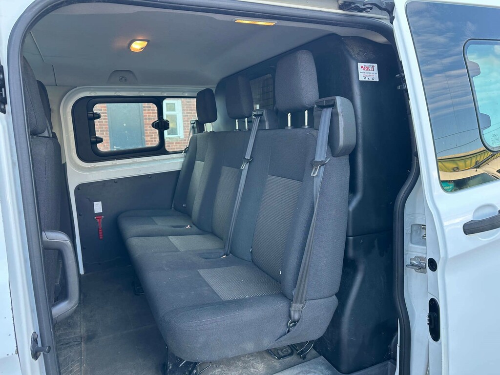 Ford Transit Custom 310 Panel Van L2 H1 YP67SBO White #4