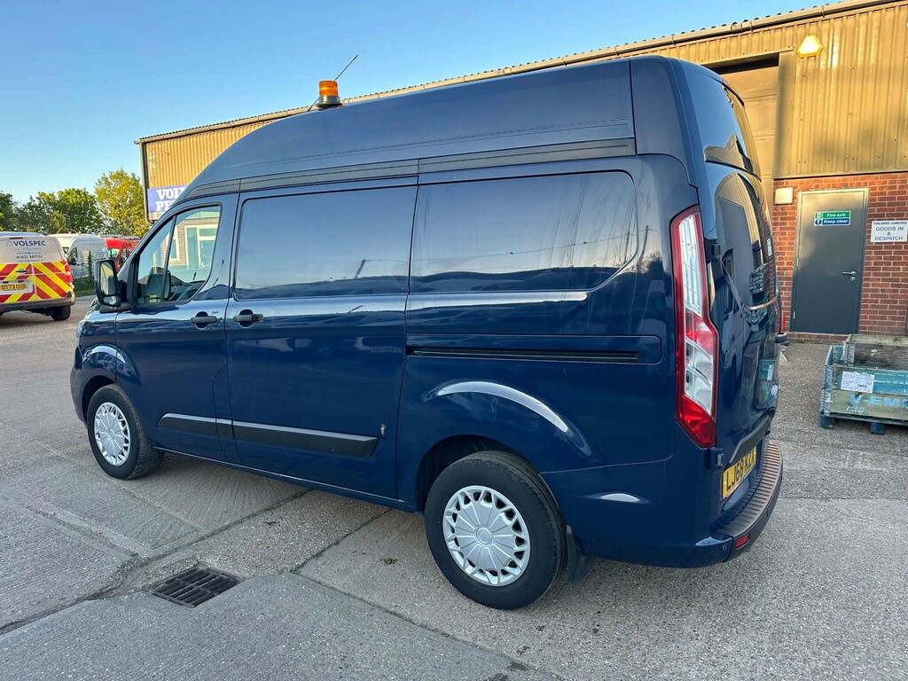 Ford Transit Custom 320 Ecoblue Trend Panel Van L1 H2 Euro LJ68KZX Blue #5