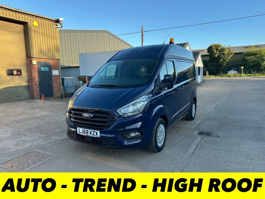 Ford Transit Custom 320 Ecoblue Trend Panel Van L1 H2 Euro Blue