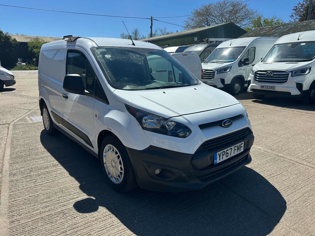 Ford Transit Connect 220 Panel Van L1 H1 YP67FMF White #2