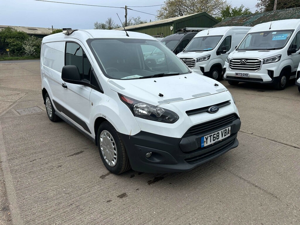 Ford Transit Connect 220 Panel Van L1 H1 YT68VBA White #2