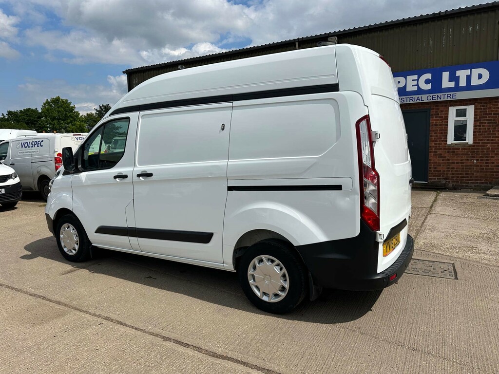 Ford Transit Custom 300 Ecoblue Panel Van L1 H2 Euro 6 YV19ZSO White #5