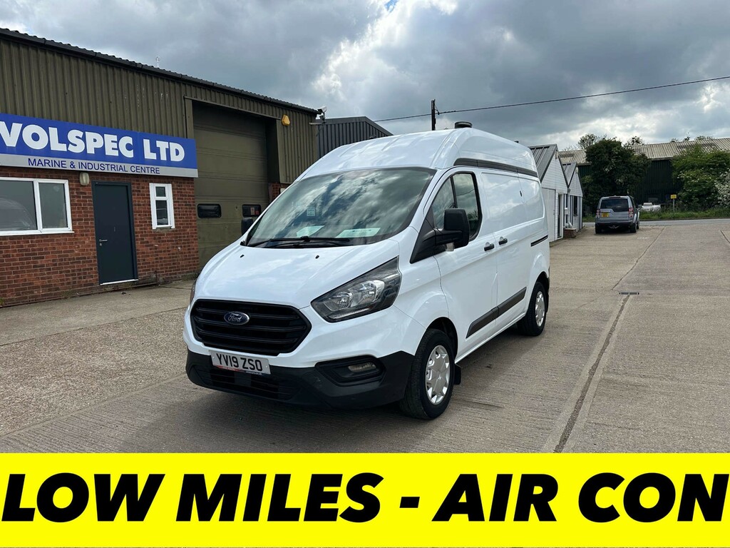 Ford Transit Custom 300 Ecoblue Panel Van L1 H2 Euro 6 White