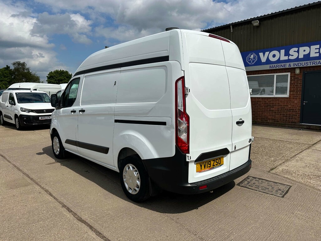 Ford Transit Custom 300 Ecoblue Panel Van L1 H2 Euro 6 YV19ZSO White #6