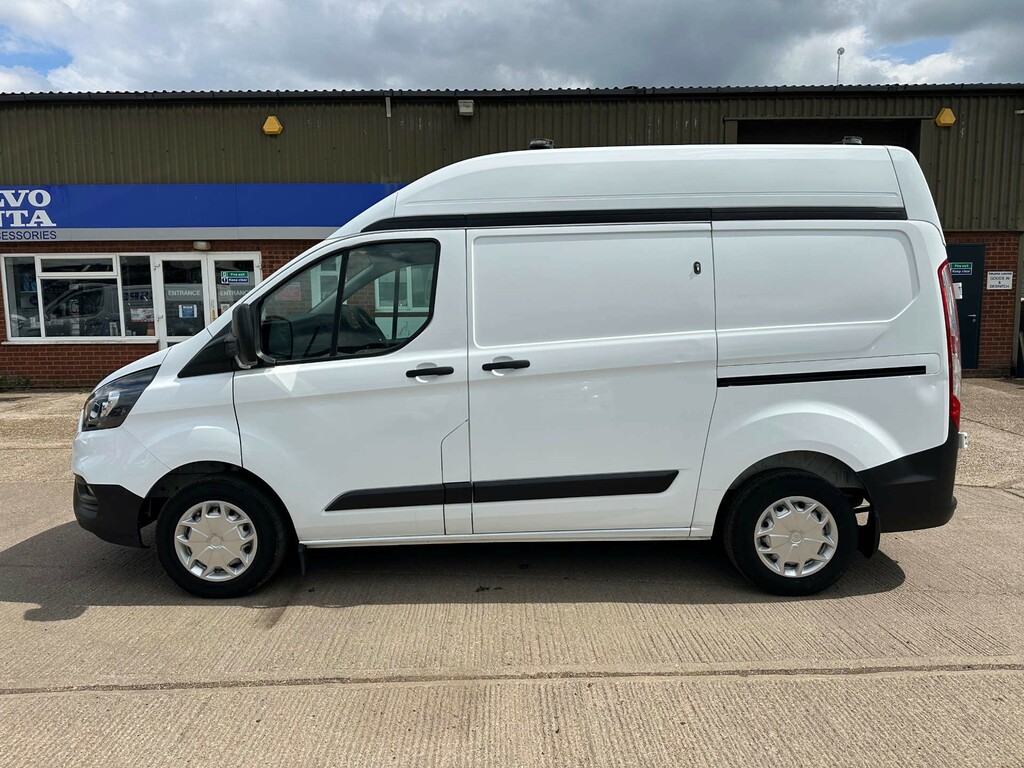 Ford Transit Custom 300 Ecoblue Panel Van L1 H2 Euro 6 YV19ZSO White #4