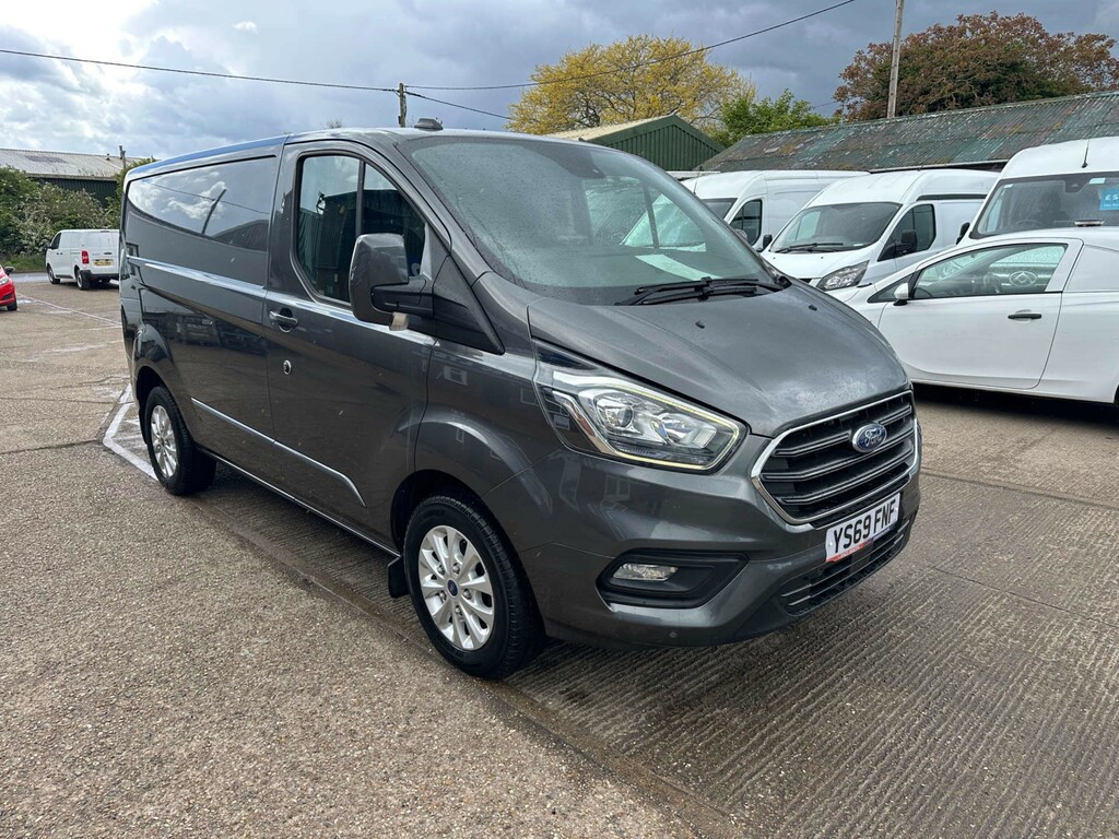 Ford Transit Custom 280 Ecoblue Limited Panel Van L1 H1 YS69FNF Grey #2