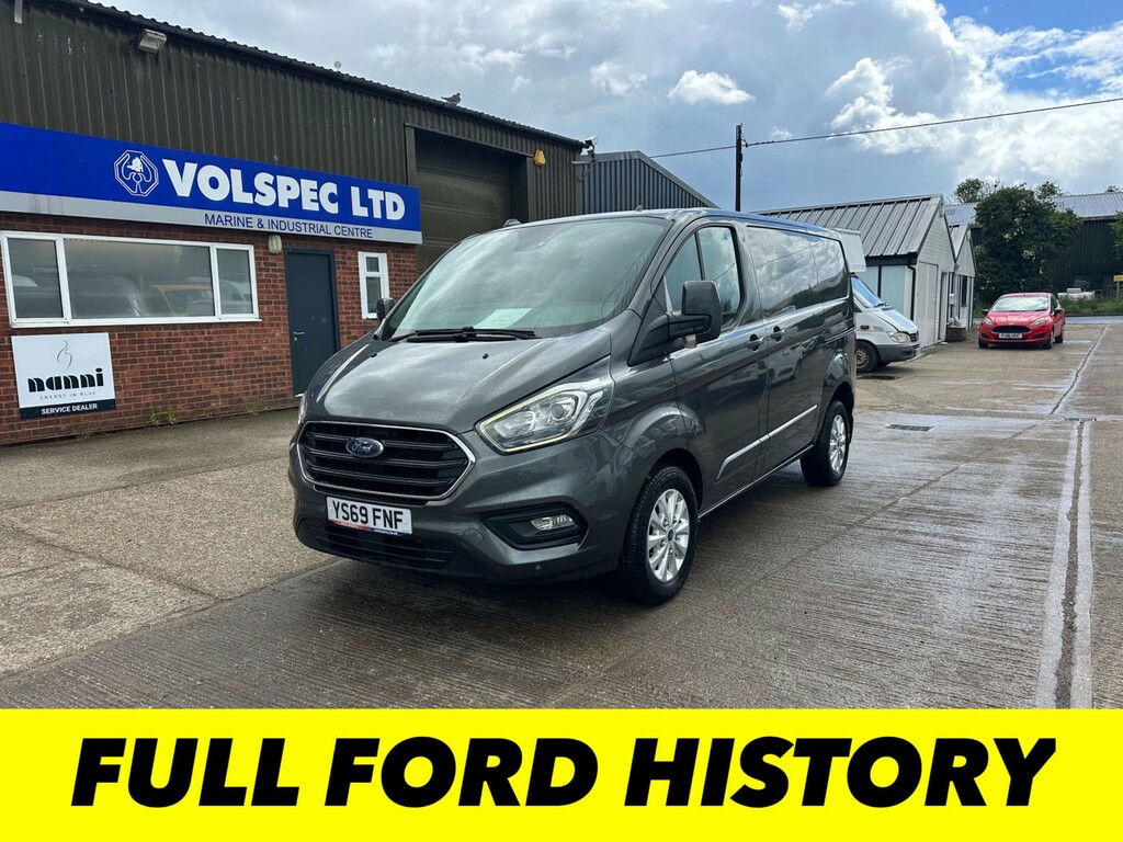 Ford Transit Custom 280 Ecoblue Limited Panel Van L1 H1 Grey