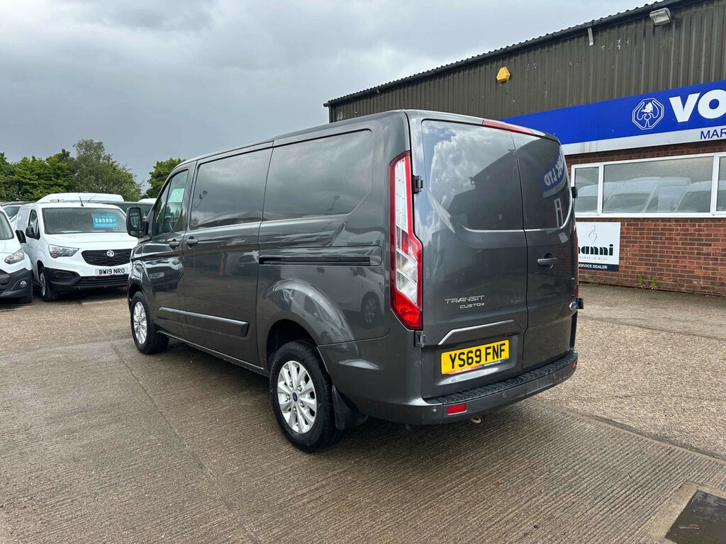 Ford Transit Custom 280 Ecoblue Limited Panel Van L1 H1 YS69FNF Grey #6