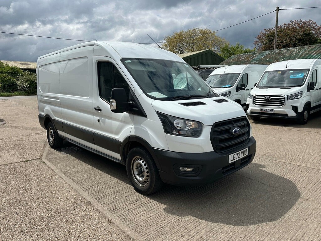 Ford Transit Custom 350 Ecoblue Mhev Leader Panel Van Fw LG72YWU #4