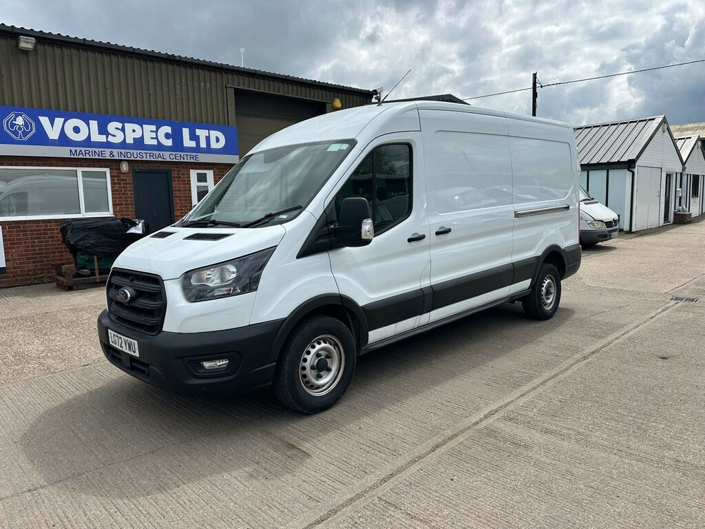 Ford Transit Custom 350 Ecoblue Mhev Leader Panel Van Fw LG72YWU #5