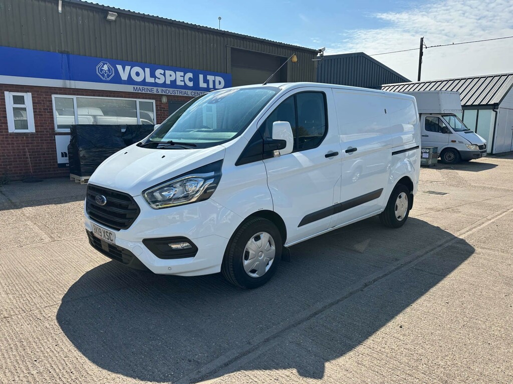 Ford Transit Custom 300 Ecoblue Trend Panel Van L1 H1 Eu BK19XSC White #3