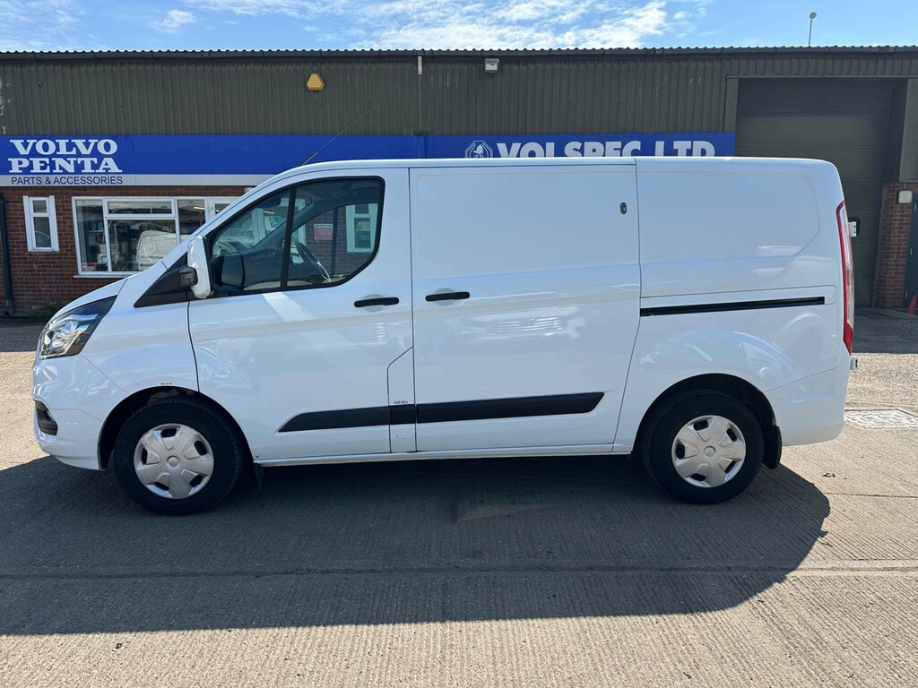 Ford Transit Custom 300 Ecoblue Trend Panel Van L1 H1 Eu BK19XSC White #4